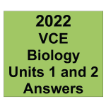 2022 VCE Biology Trial Exam Units 1 and 2